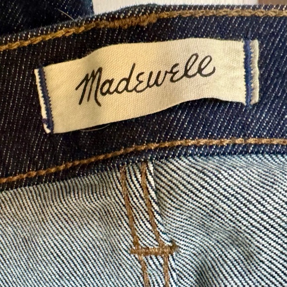 Madewell 9" High-Rise Skinny Jeans Size 26, Dark Blue - Picture 9 of 10